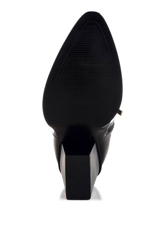 Cornus Pointed Toe Ankle Boots | Boots Daverri Fashions