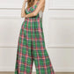 BiBi Multi Color Check Plaid Overall Overalls