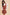 Annie Wear V-Neck Adjustable Strap Denim Overall Dress with Pockets Rust Tops