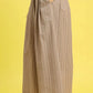 Umgee Pinstripe Crop Palazzo Pants Pants