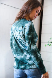 On the Hunt for Love Tie Dye Long Sleeve | Daverri Fashions