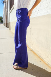 All You Need Sapphire High Waist Flare Leg Denim Jeans | 07-01-25 Summer Sale Daverri Fashions