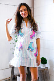 A Roller Daydream Tiered Summer Dress | Daverri Fashions