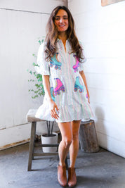 A Roller Daydream Tiered Summer Dress | Daverri Fashions