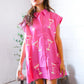 In A Pink Martini Mood Sequin T Shirt Dress - DAVERRI FASHIONS