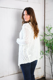 Ever After Frayed Edge Cardigan | Daverri Fashions
