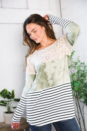 A Bold Blend Long Sleeve Tee | Daverri Fashions