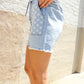 Adorable You High Rise Stars & Stripes Pocket Drawstring Shorts - DAVERRI FASHIONS