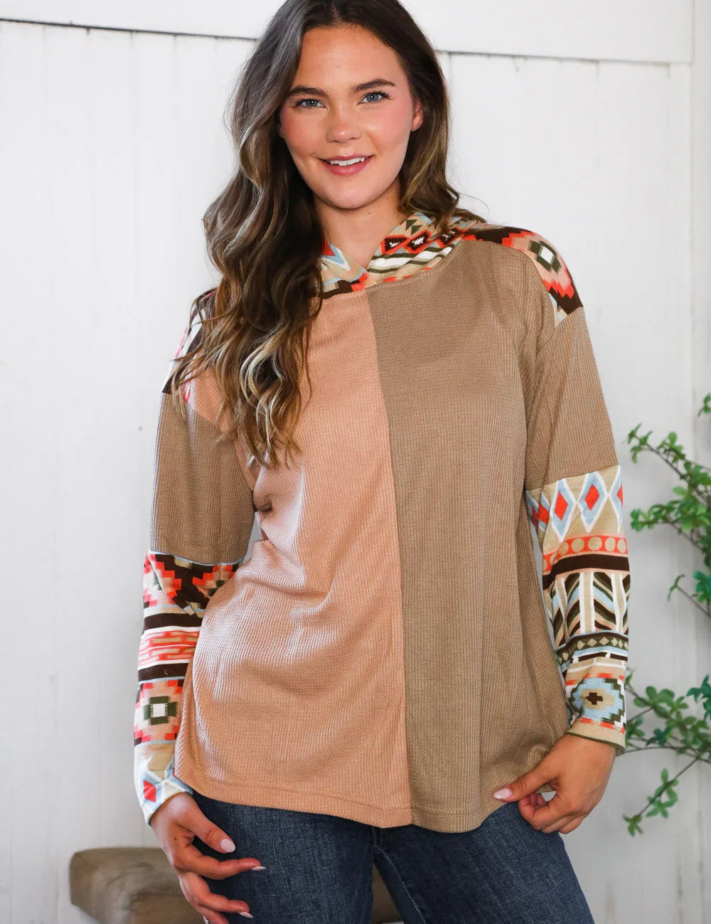 Meet Me At the Farmers Market Tribal Hoodie | Daverri Fashions