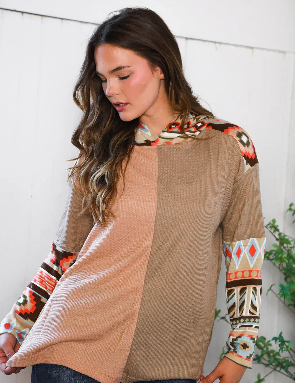 Meet Me At the Farmers Market Tribal Hoodie | Daverri Fashions