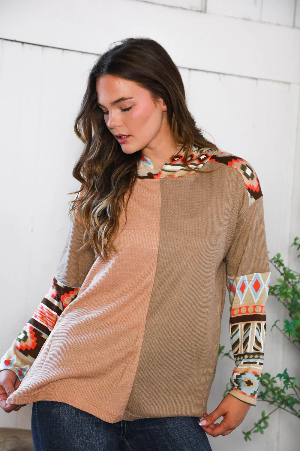 Meet Me At the Farmers Market Tribal Hoodie | Daverri Fashions