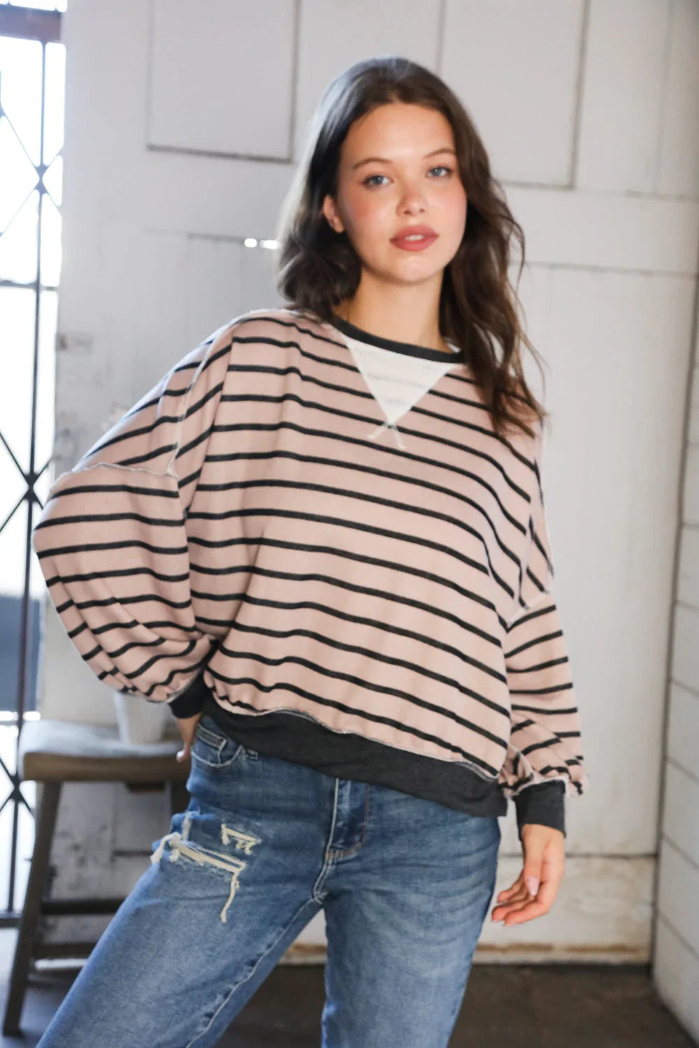 On a Cozy Canyon Mocha Pullover | Daverri Fashions