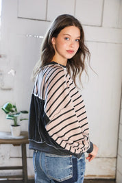 On a Cozy Canyon Mocha Pullover | Daverri Fashions