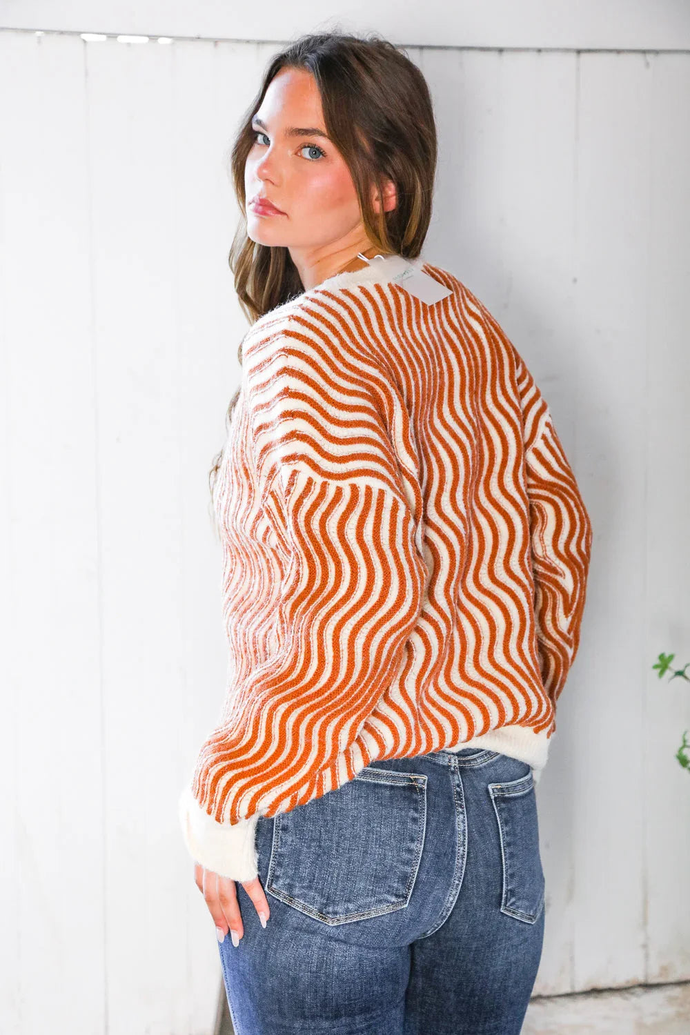 Cinnamon Swirls Cozy Pullover | Daverri Fashions