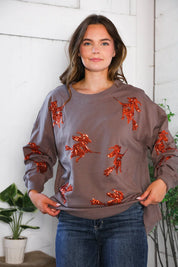 Sequins and Spells Spooky Pullover | Daverri Fashions