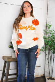 Hello Gourd-geous Pumkin Patch Pullover | Daverri Fashions