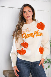 Hello Gourd-geous Pumkin Patch Pullover | Daverri Fashions