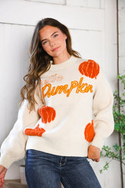 Hello Gourd-geous Pumkin Patch Pullover | Daverri Fashions
