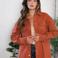 Peaceful Threads Burnt Orange Jacket - DAVERRI FASHIONS