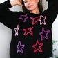 You Gave Me The Stars Cozy Sweater - DAVERRI FASHIONS