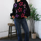 You Gave Me The Stars Cozy Sweater - DAVERRI FASHIONS