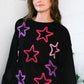 You Gave Me The Stars Cozy Sweater - DAVERRI FASHIONS