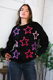 You Gave Me The Stars Cozy Sweater | Daverri Fashions