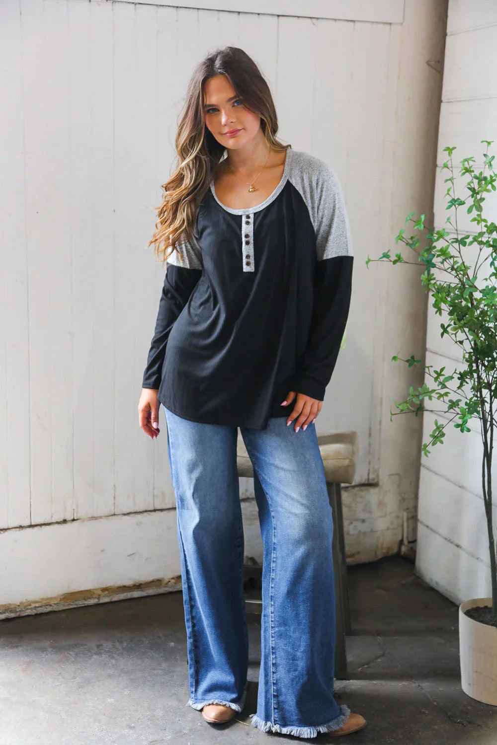 Cool Night on the Docks Long Sleeve | Daverri Fashions