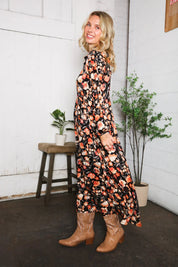 A Homestead Beauty Floral Dress | Daverri Fashions
