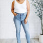Judy Blue Justine High Rise Control Top Skinny Jeans - DAVERRI FASHIONS