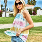 BiBi Tie-Dye Halter Neck Top - DAVERRI FASHIONS