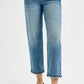 RISEN Full Size High Rise Crop Boyfriend Jeans Plus Size - DAVERRI FASHIONS