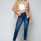 Snobbish Zip Up Turtleneck Vest with Pockets Vest Jackets