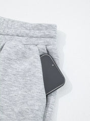 Zip Collar Long Sleeve Top and Drawstring Pants Set | Loungewear Sets Daverri Fashions