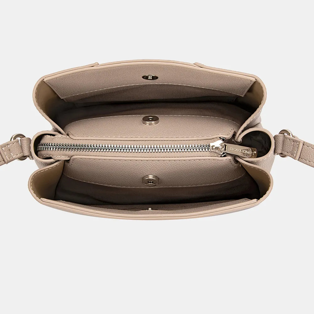 David Jones PU Leather Crossbody Bag Handbags