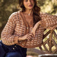 SO ME Soft Chenille Yarn Textured Button Sweater Cardigan - DAVERRI FASHIONS