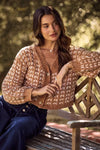 SO ME Soft Chenille Yarn Textured Button Sweater Cardigan - DAVERRI FASHIONS