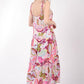 VERY J Tropical Printed Cami Midi Dress Mid Dresses
