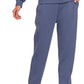 Zenana Scuba Crewneck Pullover & Joggers 2 Pieces Set Indigo - DAVERRI FASHIONS