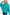 Exposed Seam Long Sleeve Teal Mock Sweater Lt Teal S M Sweaters