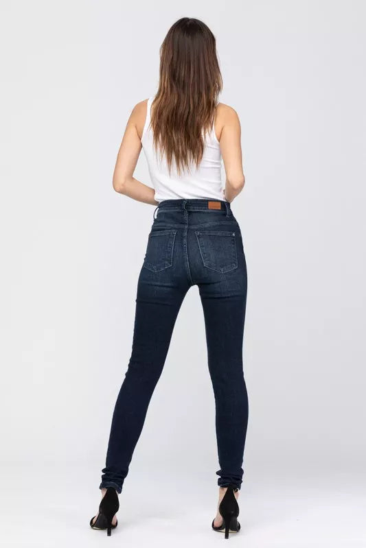 Judy Blue High Waist Washed Skinny Jeans | Daverri Fashions