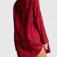 Striped Long Sleeve Button-Up Shirt - DAVERRI FASHIONS