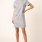 Mittoshop Suede Short Sleeve Mini Dress - DAVERRI FASHIONS