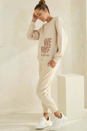We Rise by Lifting Others Ultra Comfy Sweatshirt Plus Size | Sweatshirts Daverri Fashions