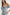 MABLE Off Shoulder Ruffle Detail Denim Romper Rompers