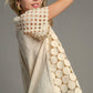 Umgee Full Size Mixed Polka Dot Lace Raglan Sleeve Boxy Cut Top Plus Size