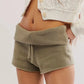 Tied Casual Shorts - DAVERRI FASHIONS