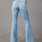 Distressed Jeans with Pockets - DAVERRI FASHIONS