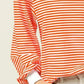 BiBi French Terry Stripe Long Sleeve Sweatshirt Sweatshirts