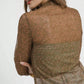 Umgee Nylon Lace Mesh Long Sleeve Top - DAVERRI FASHIONS